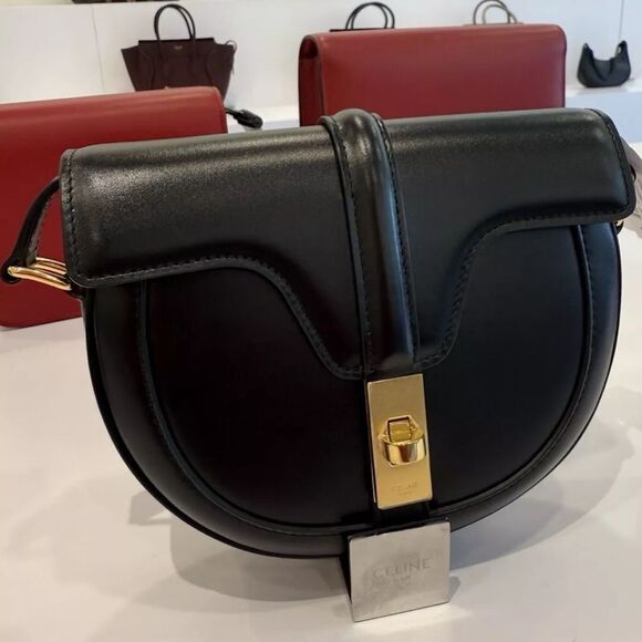 CELINE Small Besace 16 Natural Calfskin Crossbody Bag, $2400, SEE DESCRIPTION - Picture 4 of 11